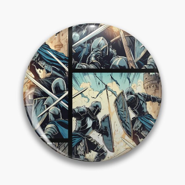 Item preview, Epic Medieval Knights Illustration designed and sold by ByteyCreatives.