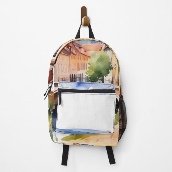 Item preview, Beautiful Watercolor Europe Landscape 16 designed and sold by Yzakreativ.