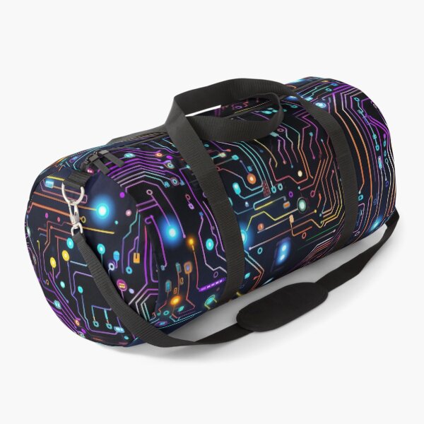 Item preview, Colorful Circuit Board Electronic Futuristic design designed and sold by NikkofTime.