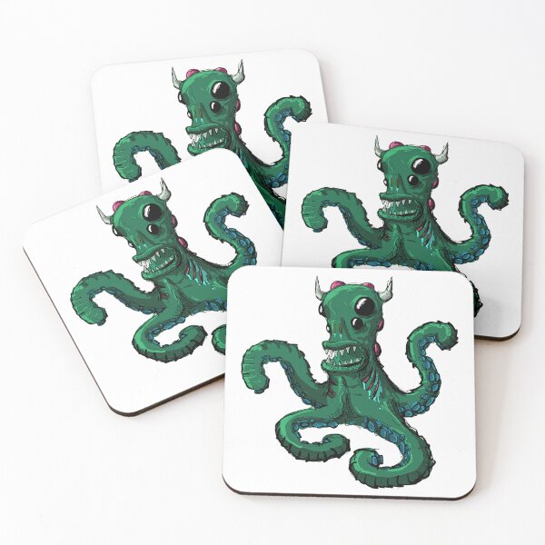 Item preview, Aqua Alien Octopus designed and sold by b1ackshard.