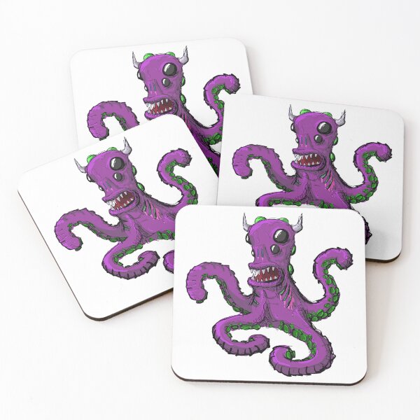 Item preview, Purple Alien Octopus designed and sold by b1ackshard.