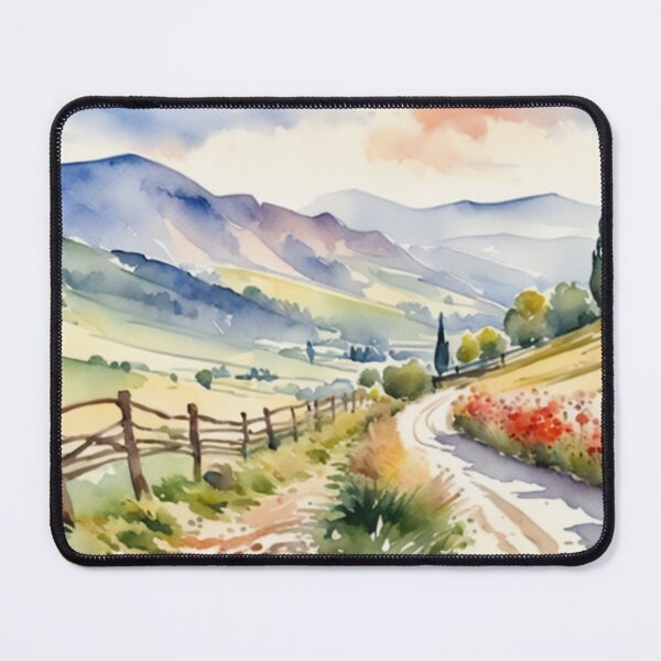 Item preview, Beautiful Watercolor Europe Landscape 19 designed and sold by Yzakreativ.