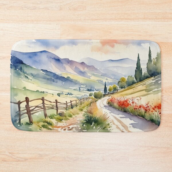 Item preview, Beautiful Watercolor Europe Landscape 19 designed and sold by Yzakreativ.