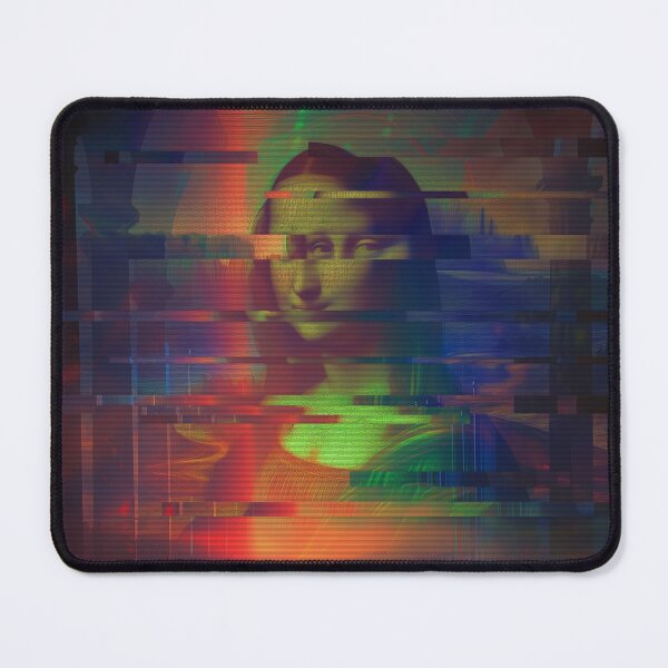 Item preview, Glitching Vaporwave Mona Lisa designed and sold by Mephisto696.
