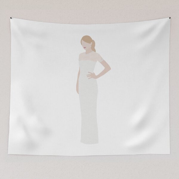 Item preview, 2014 Taylor Swift Grammy Awards white dress outfit designed and sold by Ella's  Doodles And Designs.