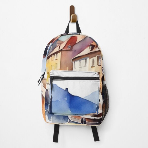 Item preview, Beautiful Watercolor Europe Landscape 20 designed and sold by Yzakreativ.
