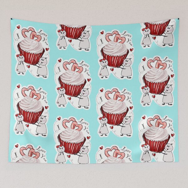 Item preview, Love and cupcake designed and sold by wwwariatka.