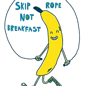 Artwork thumbnail, Banana Jumping Rope by RopeSkipper