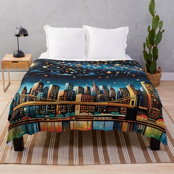 Item preview, Cielo estrellado sobre la ciudad. designed and sold by LilithsDesires.
