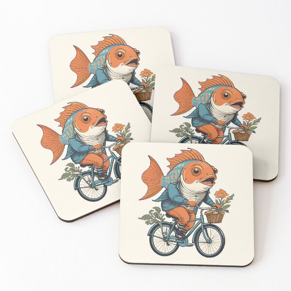 Item preview, Like a Fish Needs a Bicycle designed and sold by GooGooPop.