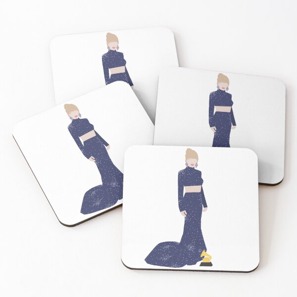 Item preview, 2023 Taylor Swift Grammy Awards bluedress outfit designed and sold by Ella's  Doodles And Designs.