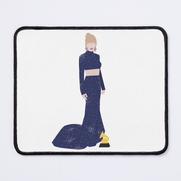 Item preview, 2023 Taylor Swift Grammy Awards bluedress outfit designed and sold by Ella's  Doodles And Designs.