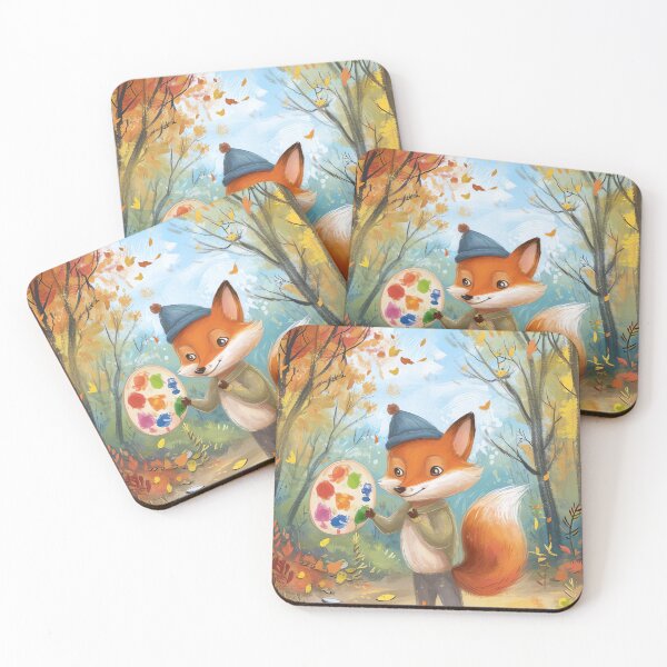 Item preview, Foxy Autumn Masterpiece designed and sold by cute-animals99.