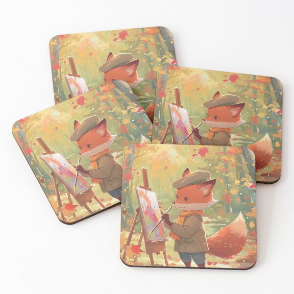 Item preview, Enchanting Autumn Fox designed and sold by cute-animals99.