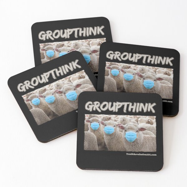 Item preview, Groupthink George Orwell quote designed and sold by TruthRev101.