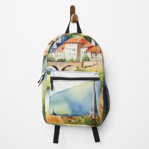 Item preview, Beautiful Watercolor Europe Landscape 24 designed and sold by Yzakreativ.