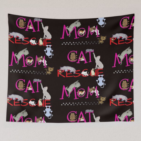Item preview, Best Cat Rescue Mom Ever! designed and sold by walkingrock.