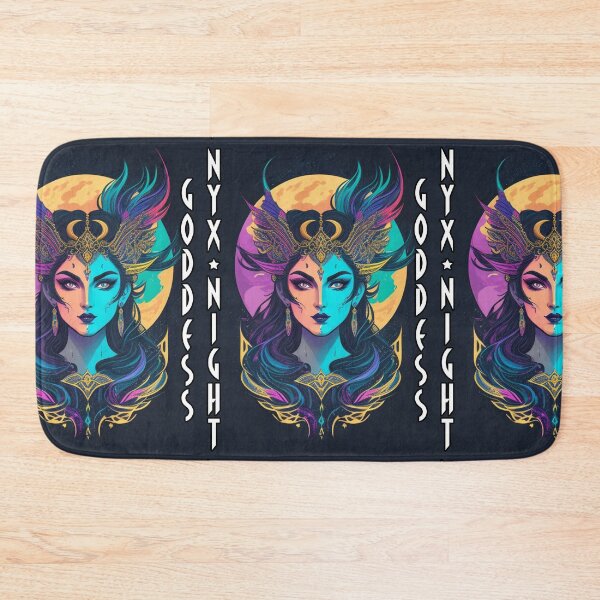 Item preview, Nyx Greek Goddess of Night and Darkness from Mount Olympus designed and sold by Ridiculam Toga.