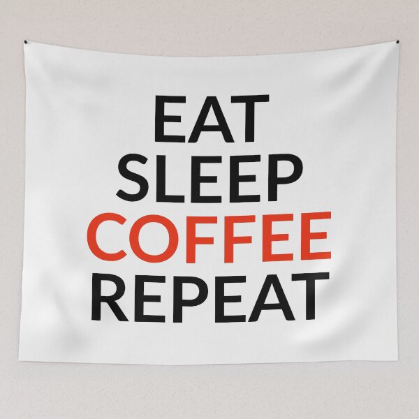 Item preview, Eat, Sleep, Coffee, Repeat designed and sold by Israelbeck7.