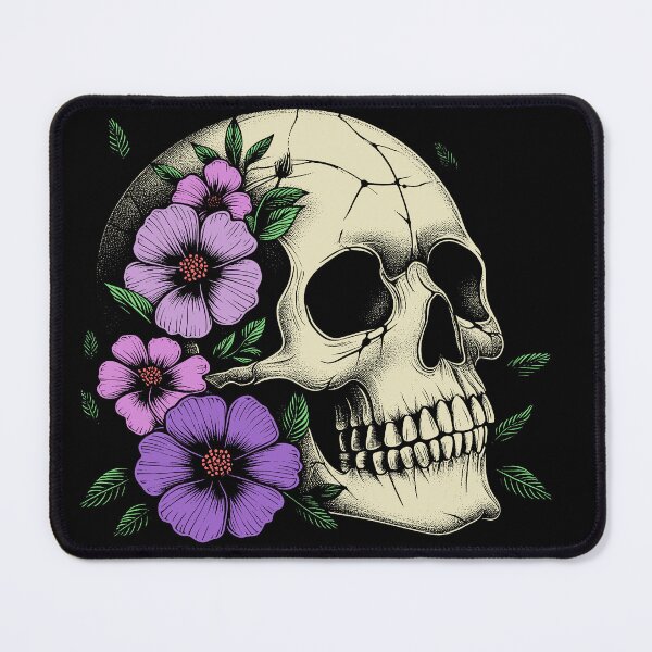 Aperçu de l'œuvre Tête de crâne de fleur créée et vendue par AdamMuranski.