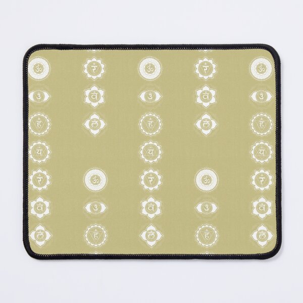 Item preview, The Seven Chakras - Gold + Snow designed and sold by Irene Estelle.