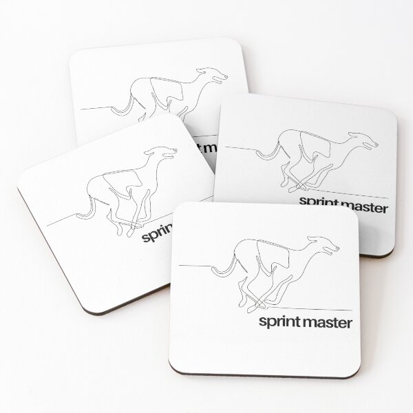 Item preview, Sprint Master Greyhound Style designed and sold by Sleek Sketch Studio.