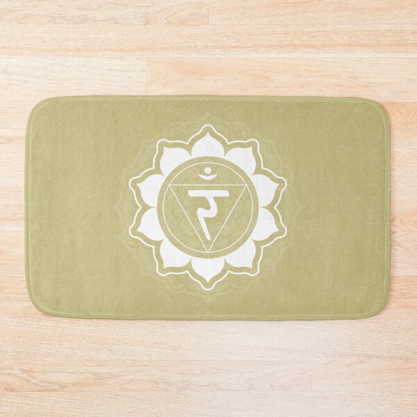 Item preview, Solar Plexus Chakra Mandala - Gold + Snow designed and sold by Irene Estelle.