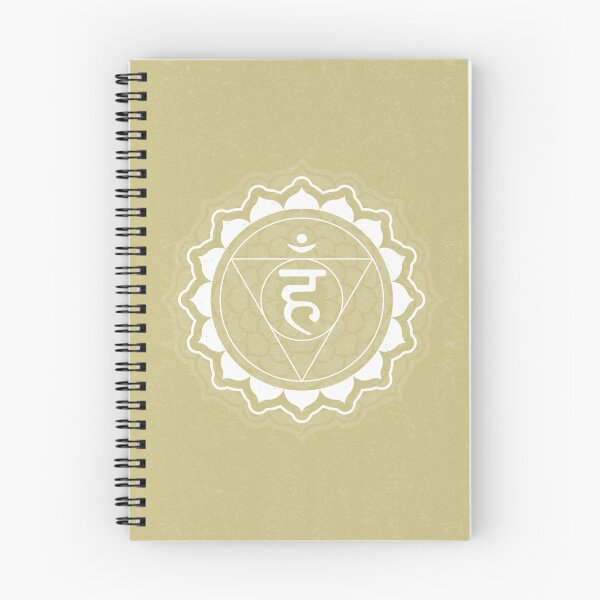 Item preview, Throat Chakra Mandala - Gold + Snow designed and sold by Irene Estelle.