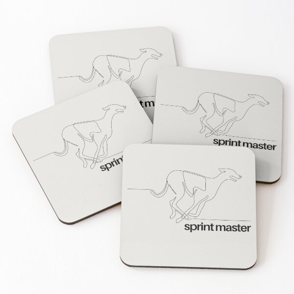 Item preview, Sprint Master Greyhound Style designed and sold by Sleek Sketch Studio.