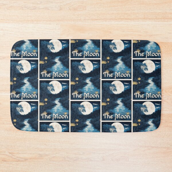 Item preview, The Moon Lake Reflection Major Arcana Card Silent Night designed and sold by Pixel Waite.
