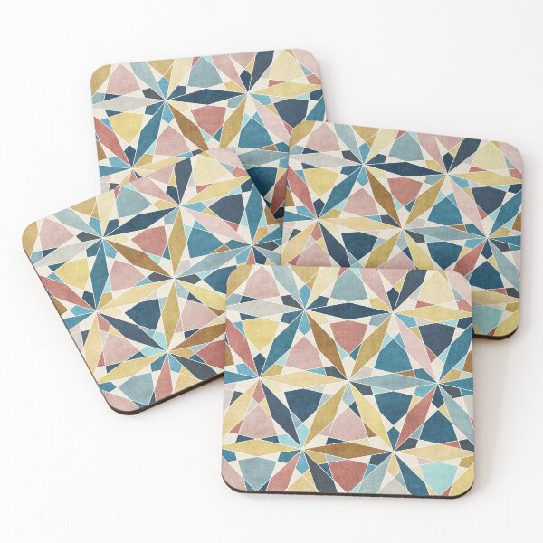 Item preview, Modern Geometric Kaleidoscope Quest Pattern designed and sold by micklyn.