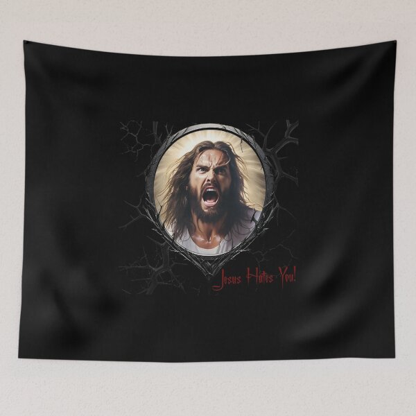 Item preview, Jesus Hates You! designed and sold by FatCatStudios.