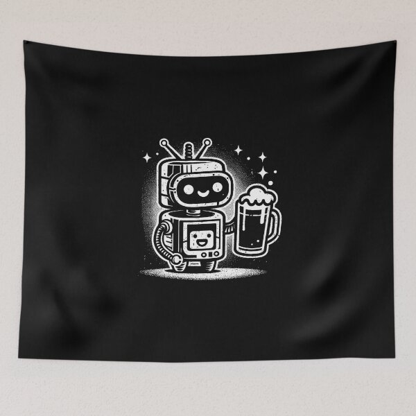 Item preview, kawaii robot 3 designed and sold by MissKaffeina.