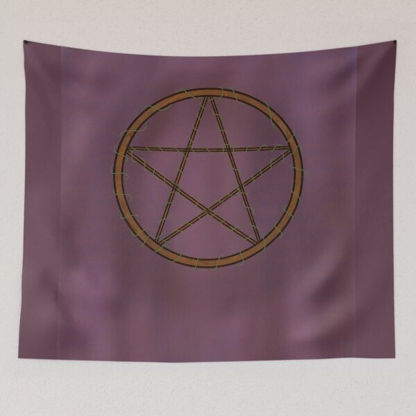Item preview, Purple Ivy Witch Pentacle designed and sold by Bacchic-Caelum.