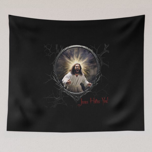 Item preview, Jesus Hates You! designed and sold by FatCatStudios.
