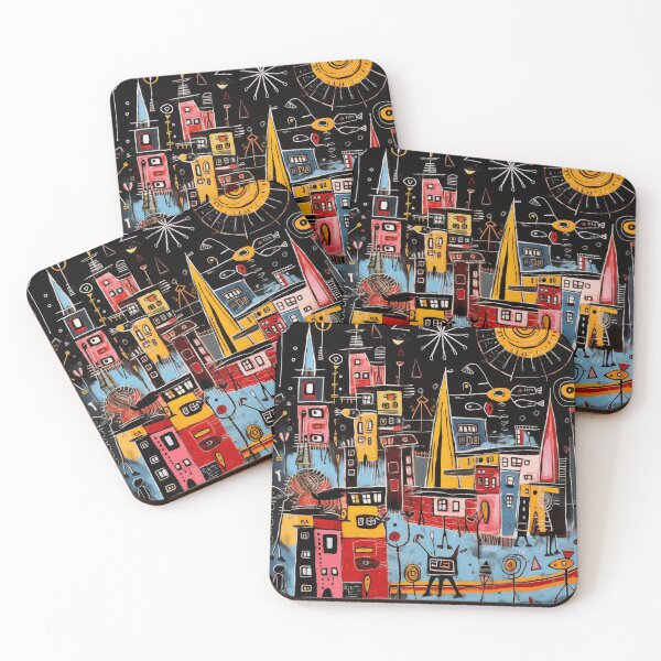 Item preview, Vibrant Cityscape Street Art Digital Urban Art Digital Art designed and sold by Anki-ConceptArt.