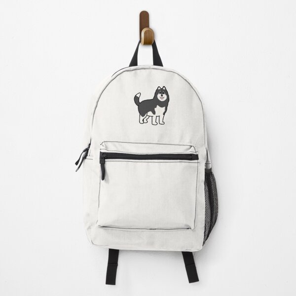 Item preview, Fluffy Husky (gray and white) designed and sold by carollee-art.