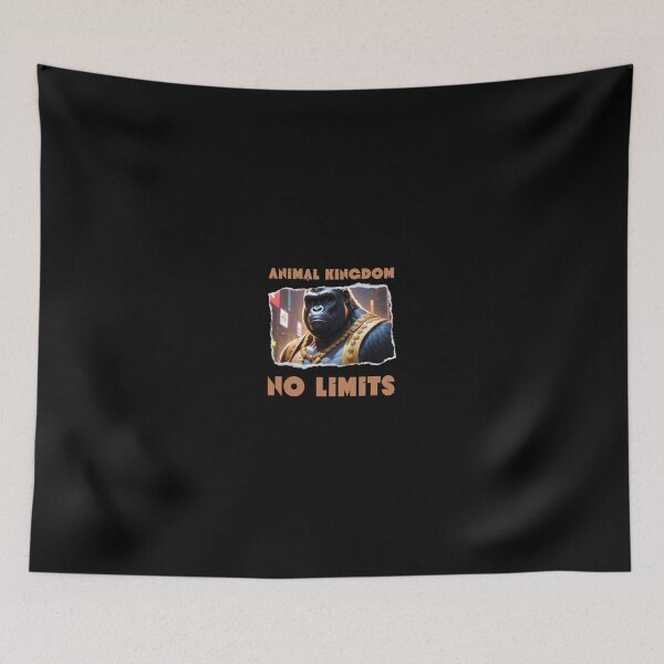 Item preview, No Limits - Gorilla, Animal Kingdom designed and sold by RayAndDice.