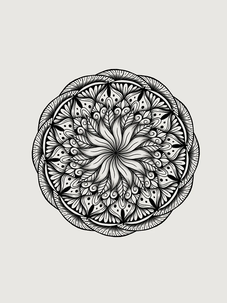Thumbnail 6 von 6, Premium Oversized Pullover, Mandala designt und verkauft von Rangelo.
