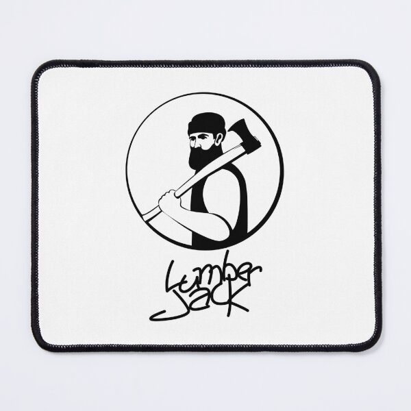 Item preview, Logo lumberjack  black white designed and sold by wectorworld.