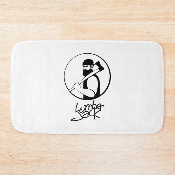Item preview, Logo lumberjack  black white designed and sold by wectorworld.