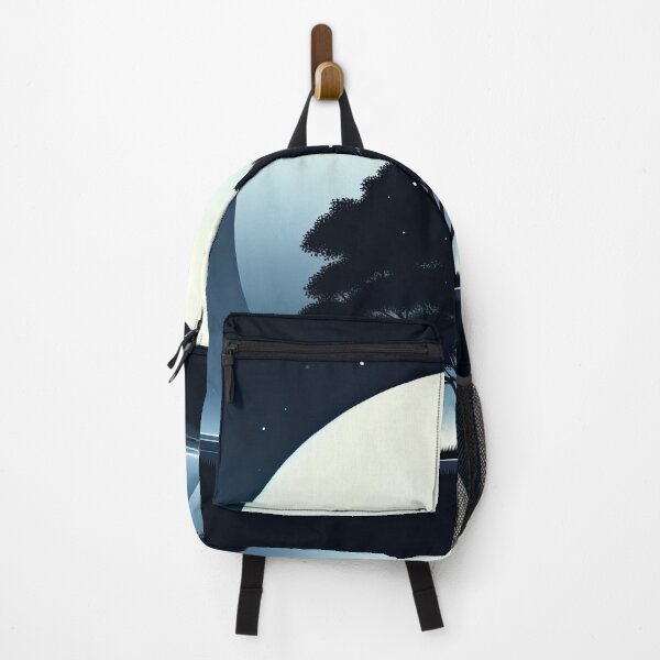 Item preview, Serene Moonlit Solitude in Minimalist Art designed and sold by SunkenCost.