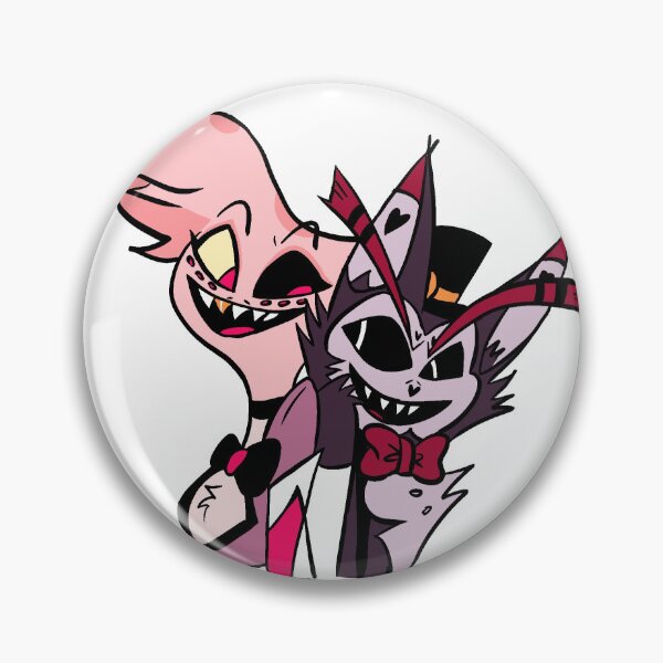 Item preview, Angel x Husk - Hazbin Hotel designed and sold by gpanic.