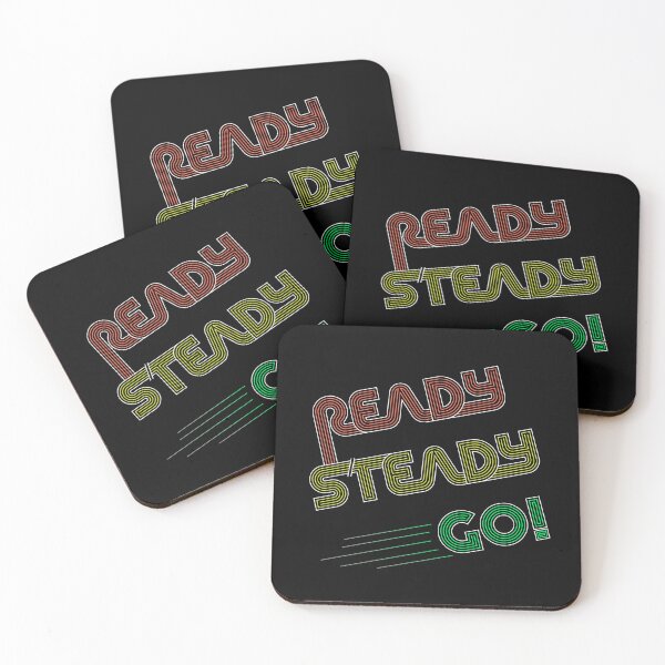 Item preview, Ready Steady Go Gym Fitness Racing designed and sold by 84collective.