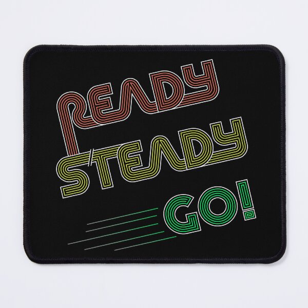 Item preview, Ready Steady Go Gym Fitness Racing designed and sold by 84collective.