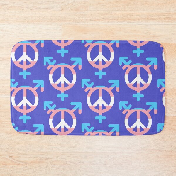 Item preview, Peace, Love, and Transgender Unity Symbol designed and sold by PrideDownUnder.