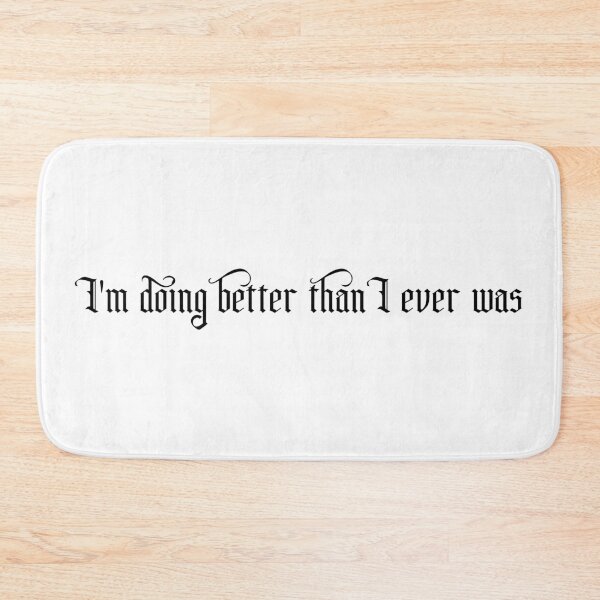 Item preview, I'm doing better than I ever was designed and sold by 101univers.