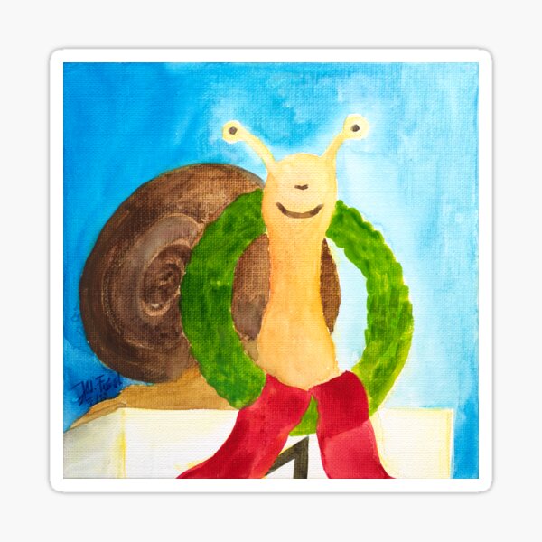 Sieger Schnecke Sticker