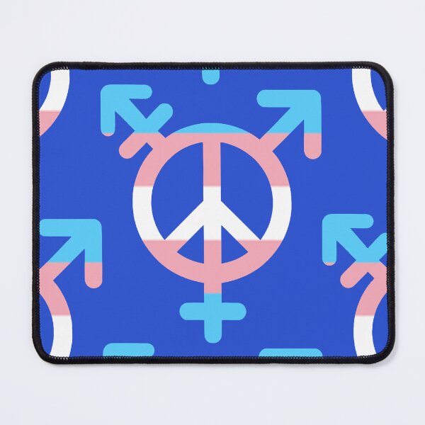 Item preview, Peace, Love, and Transgender Unity Symbol designed and sold by PrideDownUnder.