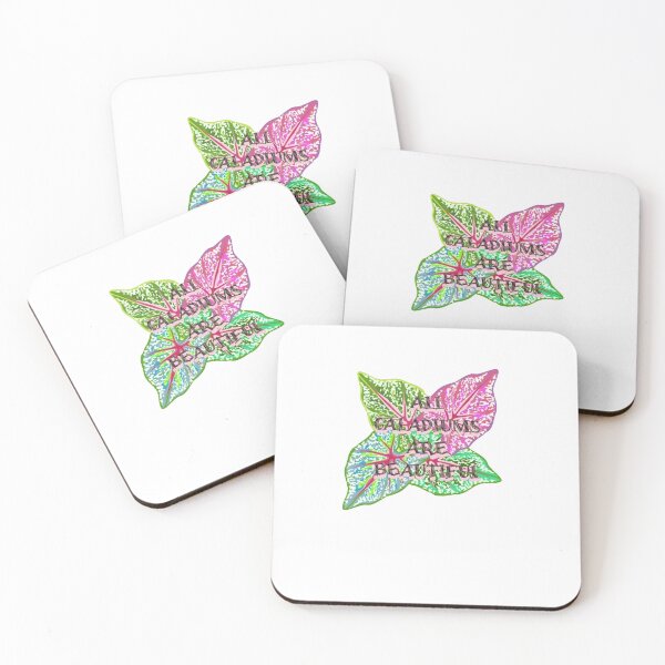 Item preview, All Caladiums Are Beautiful designed and sold by KoumlisArt.